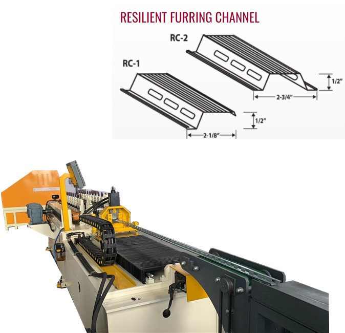 Resilient Channel Roll Forming Machine