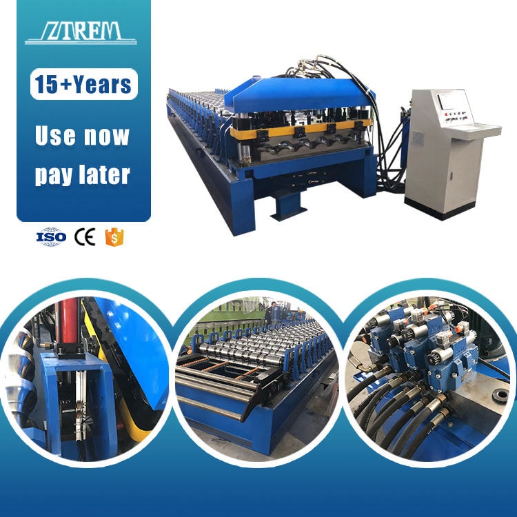 ZTRFM OEM ODM Glazed Roofing Tile Roll Forming Machinery