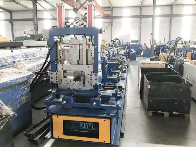 CZ Purlin automatic interchange roll forming machine