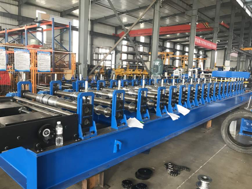 Zhongtuo High speed trapezoidal roof panel roll forming machine